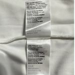 Bebe  Asymmetric Halter Dress Women's XS White Midi V-Neck Sleeveless Wrap Style Photo 7