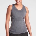 Athleta New  M Momentum Seamless Heather Tank Gray Medium Photo 1