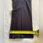 Saks Fifth Avenue‎ Real Clothes, Capri Black Cotton slacks, size 16 Photo 6