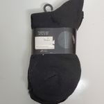 Steve Madden  6 Black Crew Socks 5 - 10 Photo 2