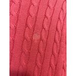 Lilly Pulitzer Sweater Size XS Pink Cable Knit Long Sleeve Crew Neck Colorful Photo 1