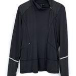 Cynthia Rowley Activewear Asymmetrical Zip Pullover Jacket Black M Photo 0