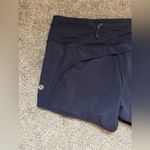 Lululemon  Run Times Short 4-way Stretch 4" Midnight Navy Size 4 Athletic Short Photo 8