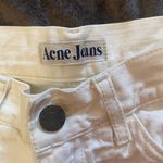 Acne Studios Acne Jeans White High Waisted Flare Jeans size 26 Photo 2