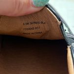 Frye Lena Floral Slip On Sneakers size 9.5 Black Leather Loafers Casual Shoes Photo 6