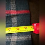 Susan Reade Stylish Vintage 70’s Red Black & Gray Maxi Plaid Skirt Sz M Photo 8