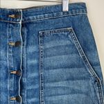 Veronica Beard  Denim Mini Skirt Jean Skirt Western Sz 31 Photo 1