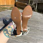 BCBGMAXAZRIA  Women’s Taylor‎ Twist-Strap Sandal in white size 8.5 Photo 7