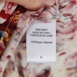 On The Road  Floral High Low Dress Size Small Photo 6