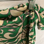 Japna Floral Green/cream faux wrap skirt- size S NWT (made in India) Photo 4