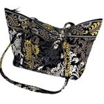 Vera Bradley Womens Retired Baroque Print Quilted Large Travel Tote Handbag Mult Photo 0