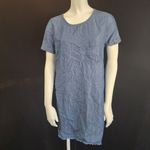 Susina Blue Denim Dress (S) Blue Photo 2