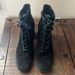 Vince Womens Suede Lace Up Boots Black Size 9.5 Photo 10