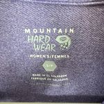 Mountain Hardwear  Purple Mock Neck 1/4 Zip Athletic Pullover Zip Pocket Size S Photo 6