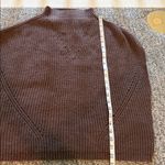 THML NWT  Chocolate Brown Sleeveless Sweater Sz M Photo 5