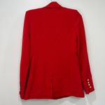 Generation Love  Womens Leighton Crepe Blazer XS NWT $385 Double Breasted‎ Red Photo 3
