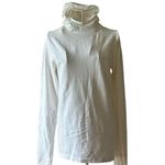 Athleta  White High Neck women’s running Hoodie Photo 0