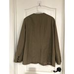 Commense Women's Business Casual Blazer Two Button Long Sleeve Camel XL NWT Tan Photo 8