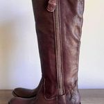 FRYE Carson Outside Zip Women's Tall Brown Boot Size 5.5 SKU#C24270 Photo 3