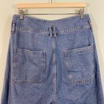 ZARA  Women Blue High Rise Barrel Leg Ankle Length Jeans Size 12 Photo 5