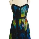 matty m Dress Multicolor Abstract Print Sleeveless Mini Dress Size Small Photo 0