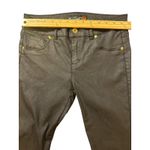 G by Guess  Coated Black Zip-Ankle Skinny Jeans Women's 29 Photo 3