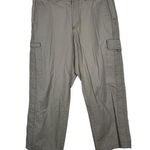 Columbia  Sportswear Khaki Cropped Hiking Pants Size 8 EUC #VEG-0270 Photo 0