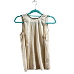 Brunello Cucinelli  silk bend top with chain cream color size medium Photo 2