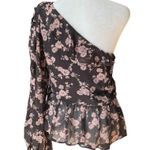 For Love & Lemons Theo One Shoulder Blouse Photo 5