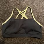 Athletic Works Athletic Size M 8-10 Works Women's Strappy Back Sports Bra Teal Tundra Yellow Photo 0