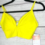 NWT Sports Illustrated Medium Support Surfboard Yellow Triangle Sports Bra Small Photo 3