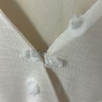 Abbeline  Dotted Swiss Ruffle Blouse Cream South Moon Under Photo 2