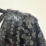 Vintage Nadine gown dress size small black sequin formal maxi dress emo goth Photo 1