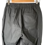 Lis Lareida Women’s Black Crop Casual Pants Teddy Size 38 (US Medium) Italy Made Photo 3