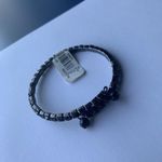 EXPRESS Signed Black Rhinestone Stretchy Costume Jewelry Bracelet $12.50 MSRP Photo 3