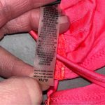 Victoria's Secret Victoria’s Secret Neon Coral Pink Cutout Halter Bikini Top Photo 4