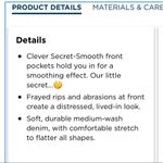 Old Navy  Women’s High Waisted Distressed Jean Skirt Size 4 Photo 7