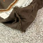 Myra Bag Women's Brown & Cream Weekender Tote with Leather Handles Photo 4