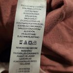 Victoria's Secret  Mauve Pink Built In Bra Top Off Shoulder Sleeve Ruched Size M Photo 5