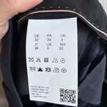 Hugo Boss  100% Virgin Wool Women’s Straight Leg Navy Blue Trousers Size 0 EU 34 Photo 4