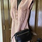 ALLSAINTS  Fleur De Lis Black Soft Leather Cross Body Bag Photo 9