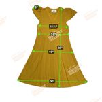 Ba&sh  Adana Pointelle Babydoll Cap Sleeve Knit Dress Mustard Yellow Lined Size 2 Photo 5