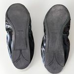 Prada  Black Patent Leather Bow Detail Ballet Flats Size 41‎  US 10.5-11 Photo 5