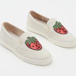 Katy Perry The Kerry Novelty Canvas Strawberry Women’s Slip-Ons size 7.5M Photo 10
