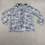 Soma Womens Pajamas XXL White Balck Gray Zebra Print Top Bottom Drawstring Set Size undefined Photo 5