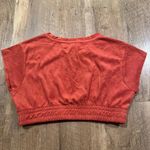 NWT Charlie Holiday Soleil Crop Top Orange Medium Photo 3