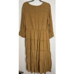 Studio West  Apparel Womens XL Smocked Tiered Maxi Dress Lagenlook Hippie Boho Photo 1