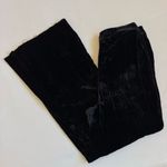 Good American Velvet Wide-Leg Pant in Black Photo 2