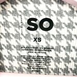 SO NWT  Houndstooth Long Sleeve Mockneck Mini Dress Size XS Photo 2