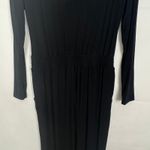Nicole Miller Long Sleeve Black Jumpsuit Size Small Photo 8